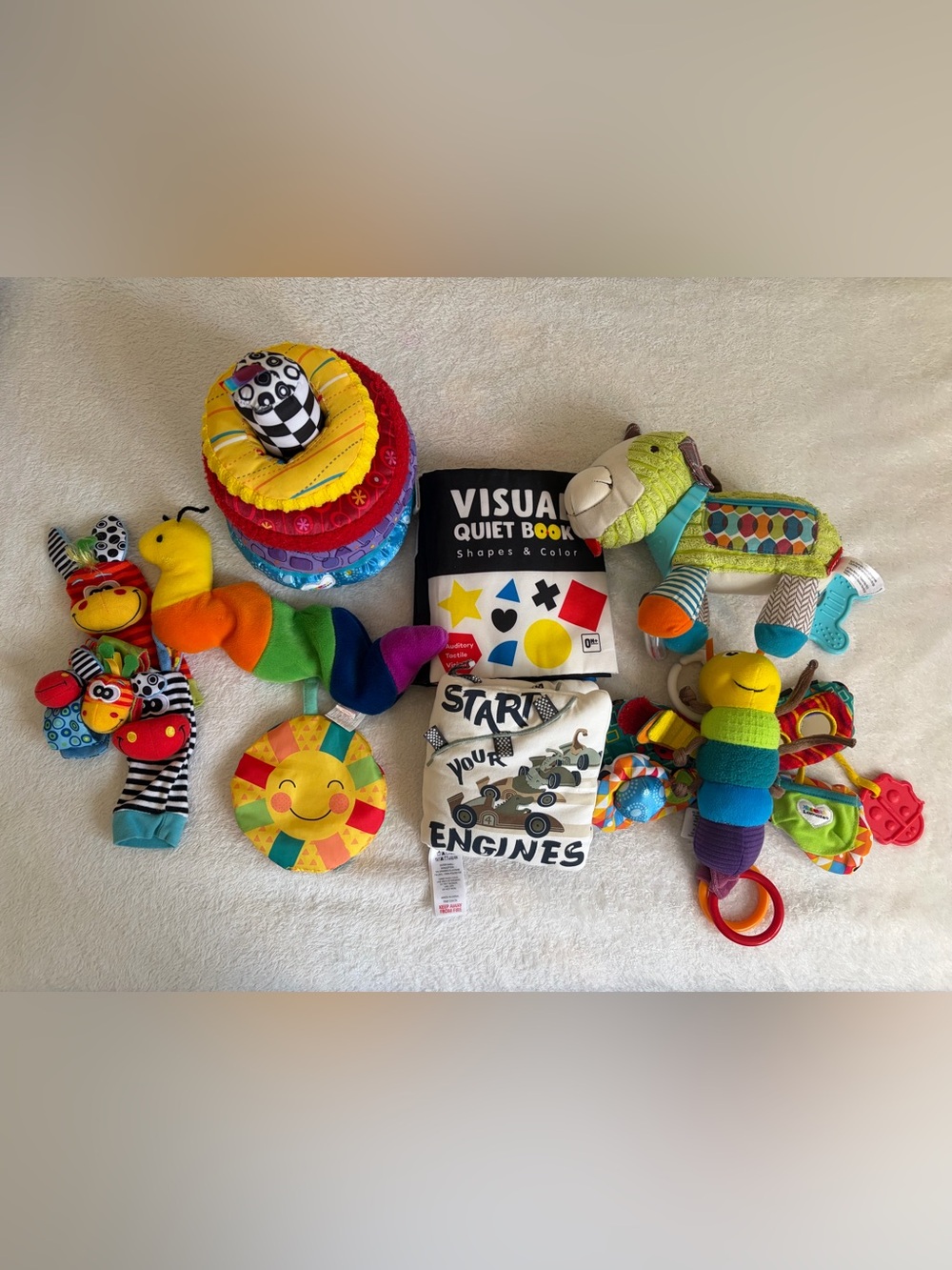 Baby developmental toy bundle